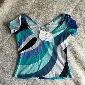 Emilio Pucci crop top